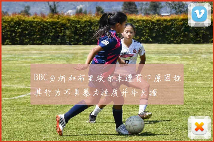 BBC分析加布里埃尔未遭罚下原因称其行为不具暴力性质并非头撞